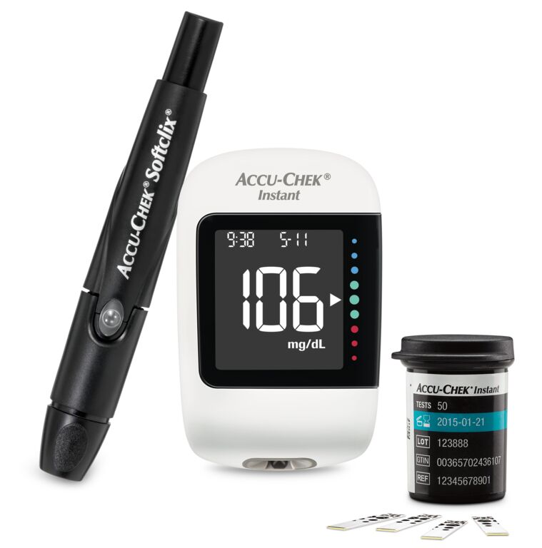 Accu-Chek Instant device and Softclix lancing device
